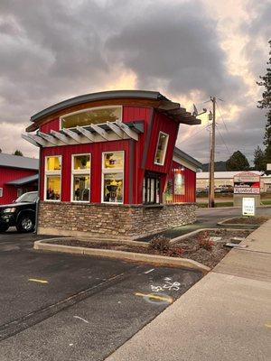 Drive thru and Walk up Windows