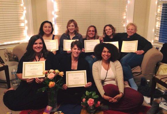 Reiki Masters, spring 2018 @Healing Heart Reiki in Santa Rosa