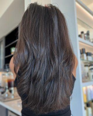 Long layered cut