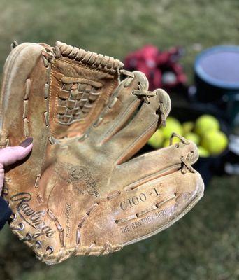 Wagner Baseball Glove Repair