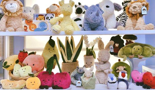 We love our line of Jellycat plushies!