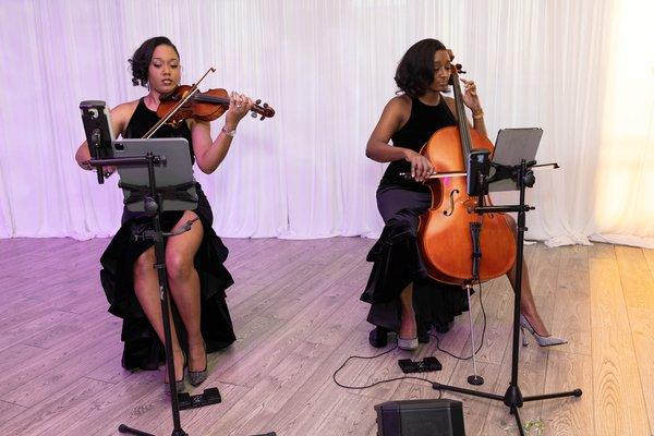 String duo - formal wedding