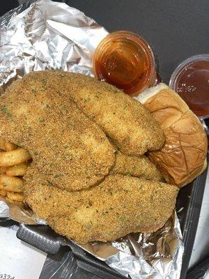 Fried tilapia