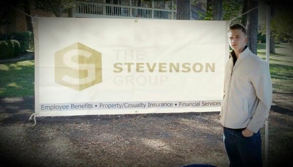 Blake Stevenson representing The Stevenson Group at the 5th Annual MCBDD Golf Tournament in Montgomery, TX, December 3rd, 2015.