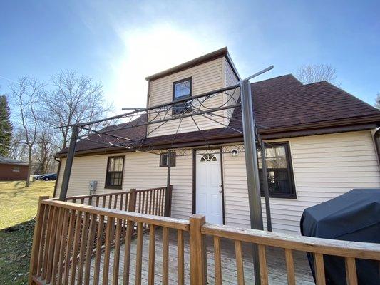 vinyl siding and window washing