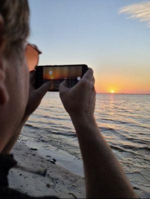 Sunset from Ponce De Leon Park