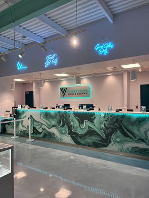 Inside Vertical Dispensary