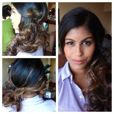 Wedding hair & makeup