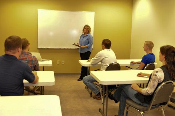 Training room in Louisville, Colorado