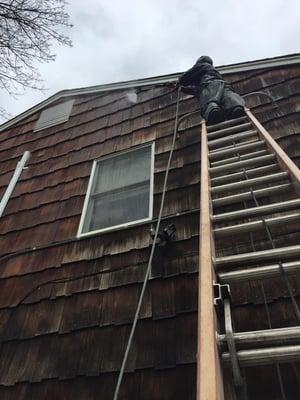 Wood siding requires special care. Only trust an expert to clean.