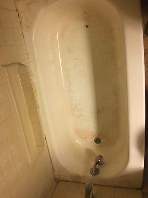 Bathtub before