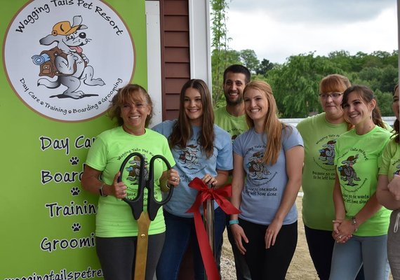 Grand Opening: Christine Pratt, Rachael Durand, Chaz Heronemus, Audrey Gladu, Chrissy Valenta, and Alison Pratt