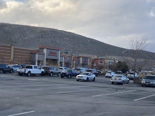 Saturday, March 23, 2919: view of west end of Carson Valley Plaza.