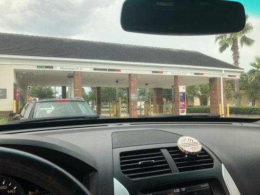 all closed but the ATM drive through at 4:05pm