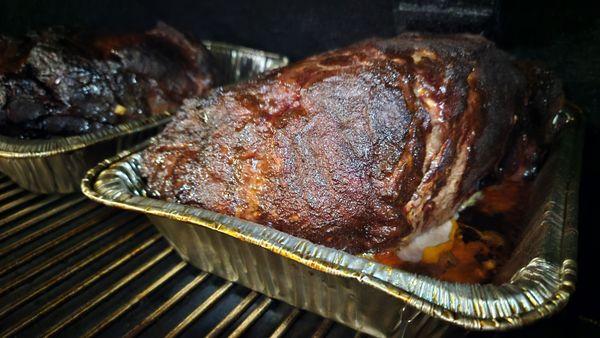 You won't get in trouble for looking at these butts too long unless you have my smoker open :)