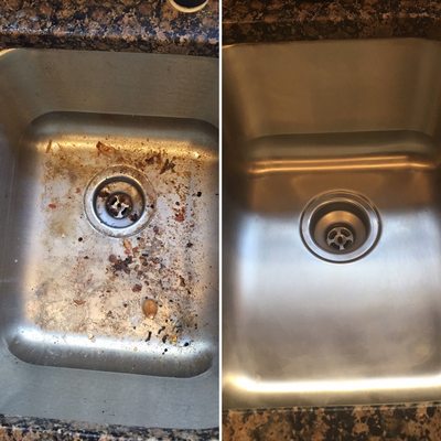 Sink clean & Polish