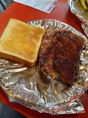 Four Bone Rib side & toast - Superb