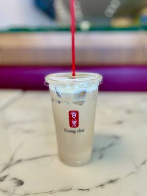 Coffee Milk Tea with milk foam - 0% sugar