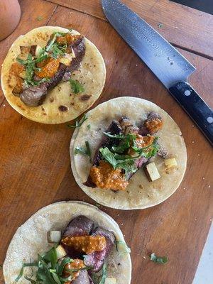 Wagyu Tri -Tip Tacos