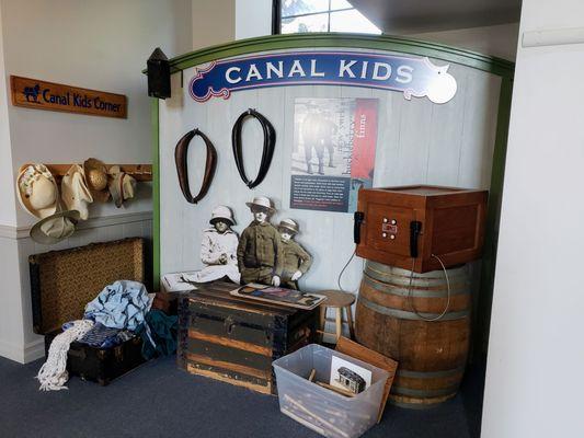 Display at Erie Canal Discovery Center