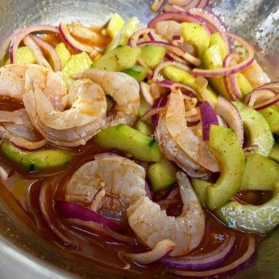 Aguachiles Rojas #aguachiles #seafood #mariscos