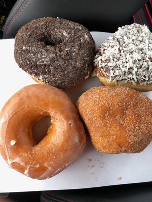 Oreo, Coconut Custard, Honey Glazed, Sugar Jelly