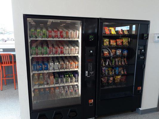 Soda and snack machine