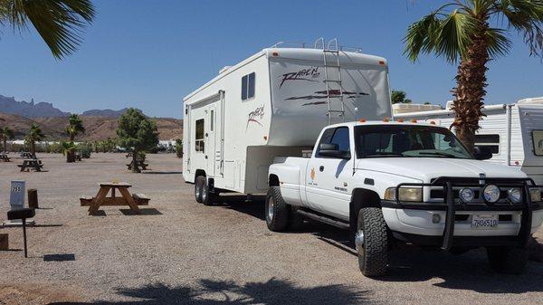 Walts made it possible to get my Toy hauler on the road to the River.