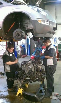 Timing chain replacement