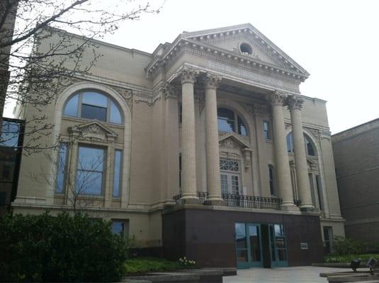 Front of Library