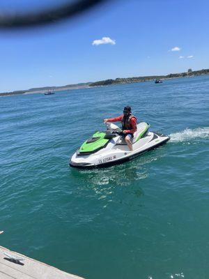 A jet ski