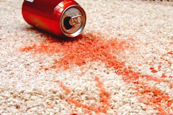 Soda stains, juice and punch are all tough stains to get out. Give us a call today and we can help!