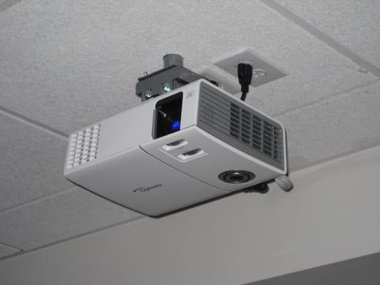 Ceiling mounted Projector