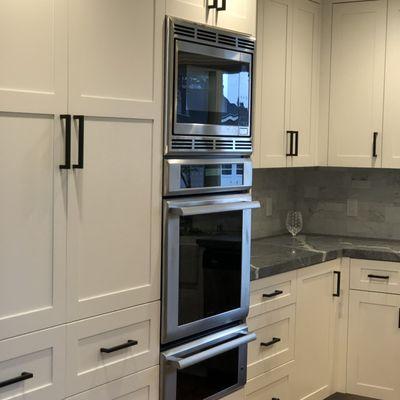 Pantry microwave, another oven and warming drawer