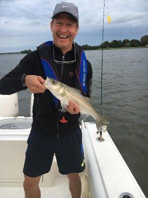 Nice Rockfish on Miles River, Eastern Bay