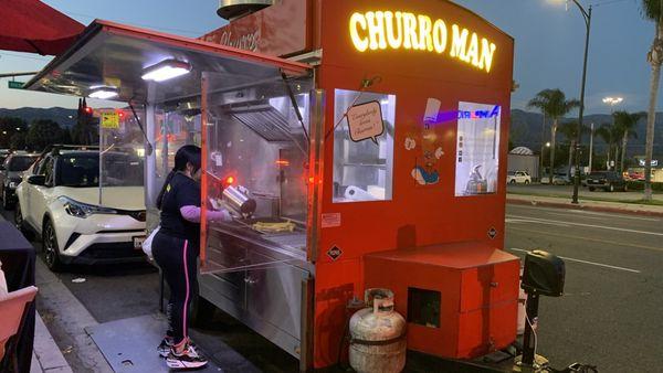 Fresh churros