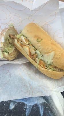 Chicken tender sub