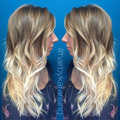 Balayage and cut by me