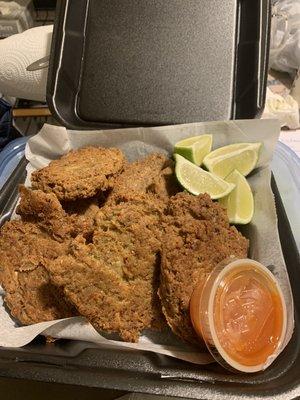 Fried Salmon Patties $3:50 each