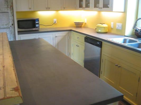 Beautiful concrete countertops