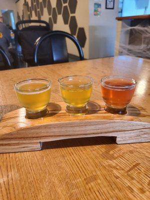 Cider flight