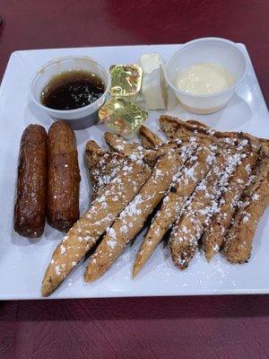 French Toast with Sausage