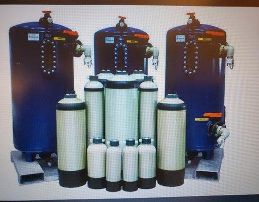 Water systems provided for any medical, industrial, manufacturing and commercial applications.