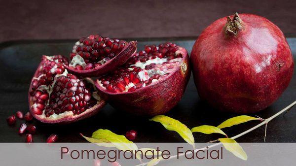 Pomegranate facial