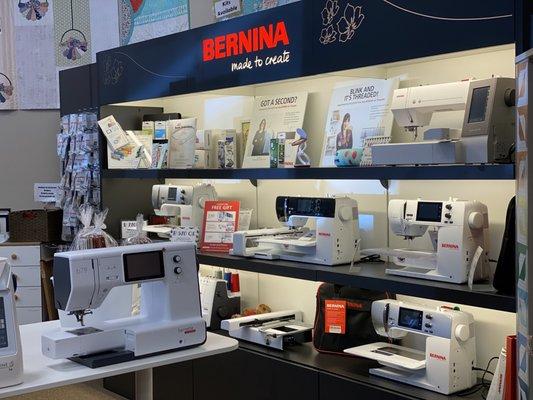 Greensboro's exclusive Bernina Store.