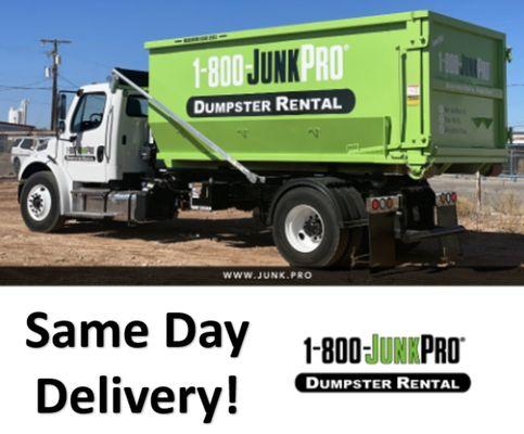 Same day delivery!  Call us and see!