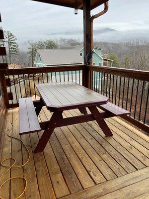 Polywood Picnic Table