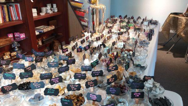 Mystical LLC has a great supply of healing crystals, and other metaphysical items.