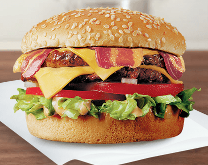 Double Bacon Del Cheeseburger