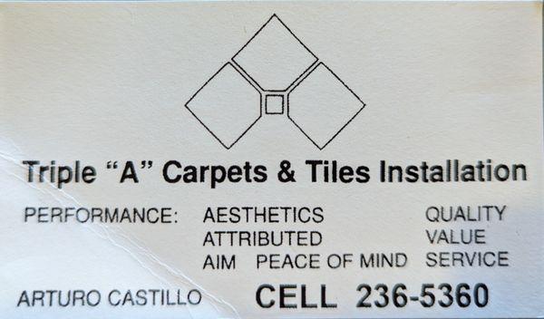 Triple A Carpet and Tile